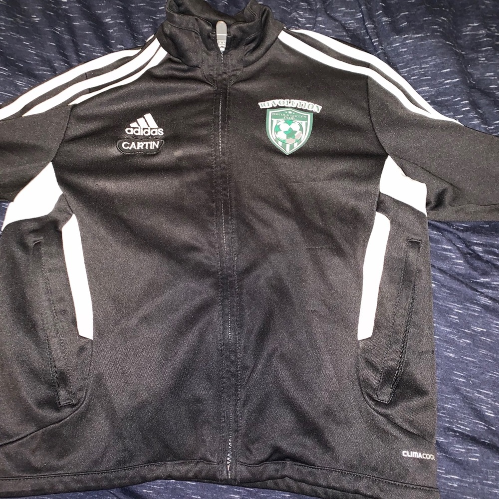 CUSTOM Adidas zip jacket
